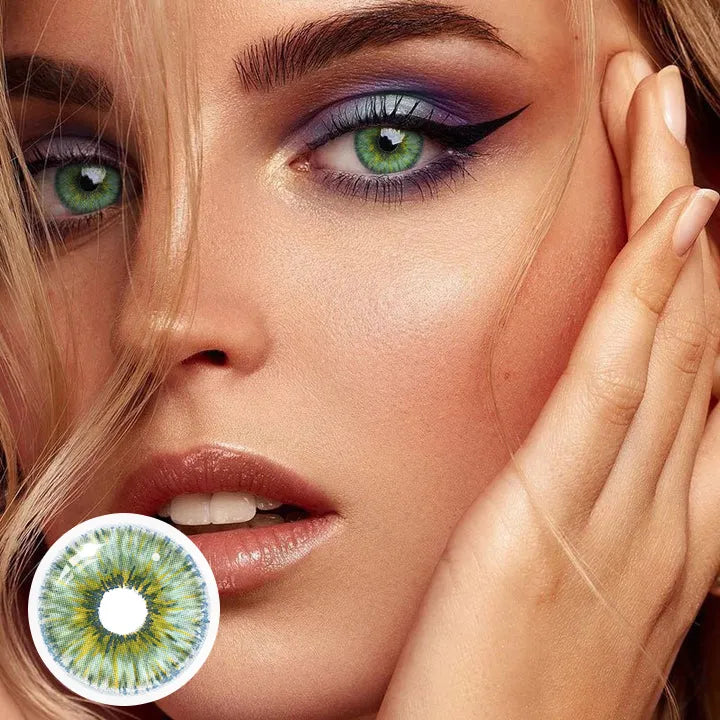 RARE IRIS GREEN